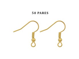 Anzuelos de Metal Color Dorado